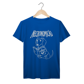 Nome do produto T-Shirt Unissex Necronomicão - Estampa Dog Lovecraft
