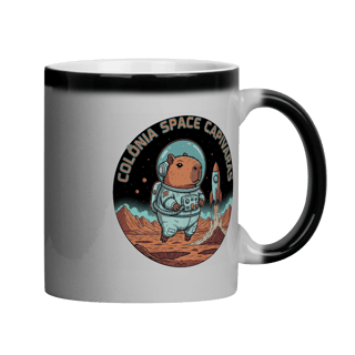 Caneca Colônia Space Capivaras