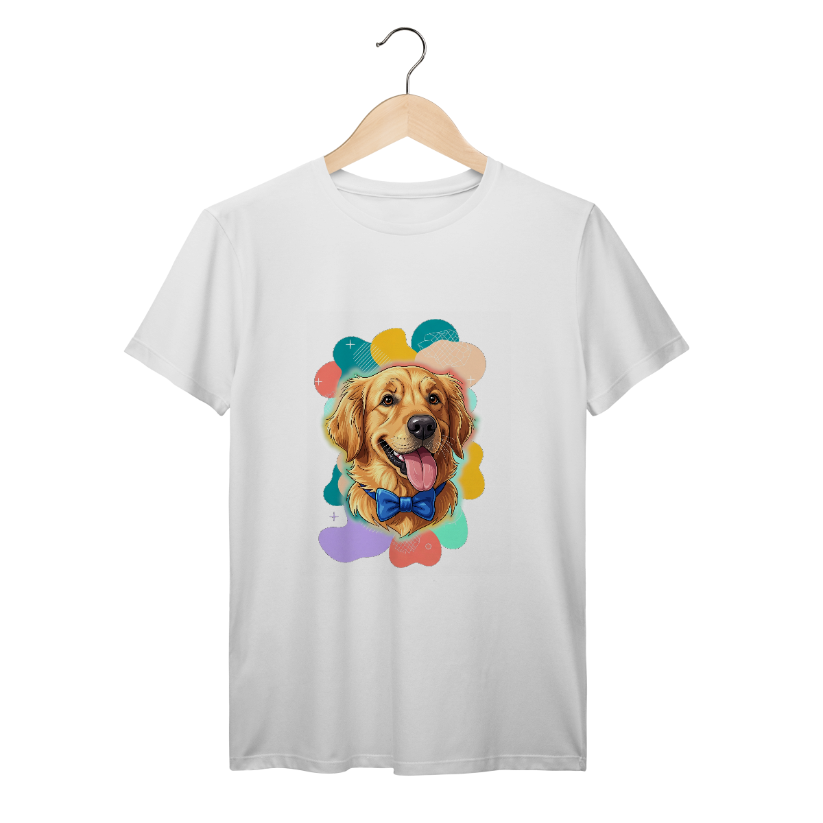 Nome do produto: T-Shirt Unissex - Golden Retriever