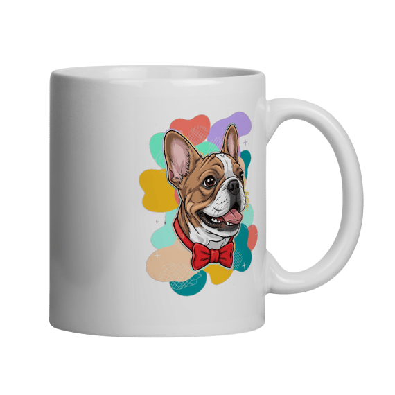 Caneca - Bulldog Francês de Gravata