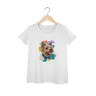 Camisa Feminina Baby Long Prime - Yorkshire com Gravata