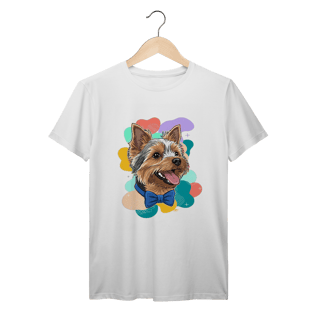 Nome do produto T-Shirt Unissex - Yorkshire com Gravata