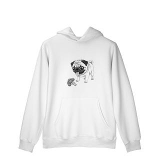 Nome do produto Moletom Prime Canguru Pug & Brócolis – Estampa Divertida e Conforto Premium