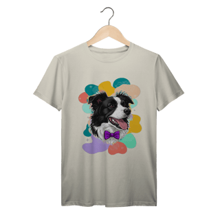 T-Shirt Prime Unissex - Border Collie