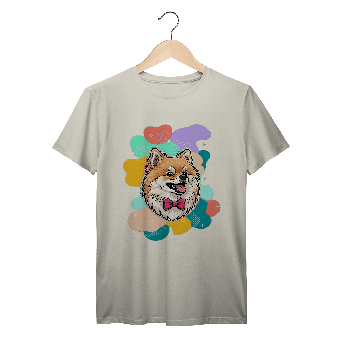 Nome do produto: T-Shirt Unissex Prime - Lulu da Pomerânia