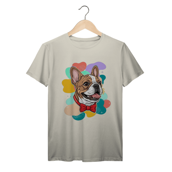 T-Shirt Prime Unissex - Bulldog Francês