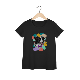 Nome do produto Camisa Feminina Baby Long Prime - Border Collie