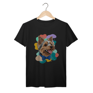 Nome do produto T-Shirt Unissex - Yorkshire com Gravata