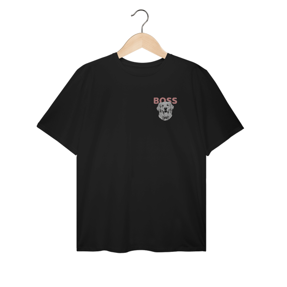 T-Shirt Plus Size Golden Boss – Camiseta Pet Lover Estilosa