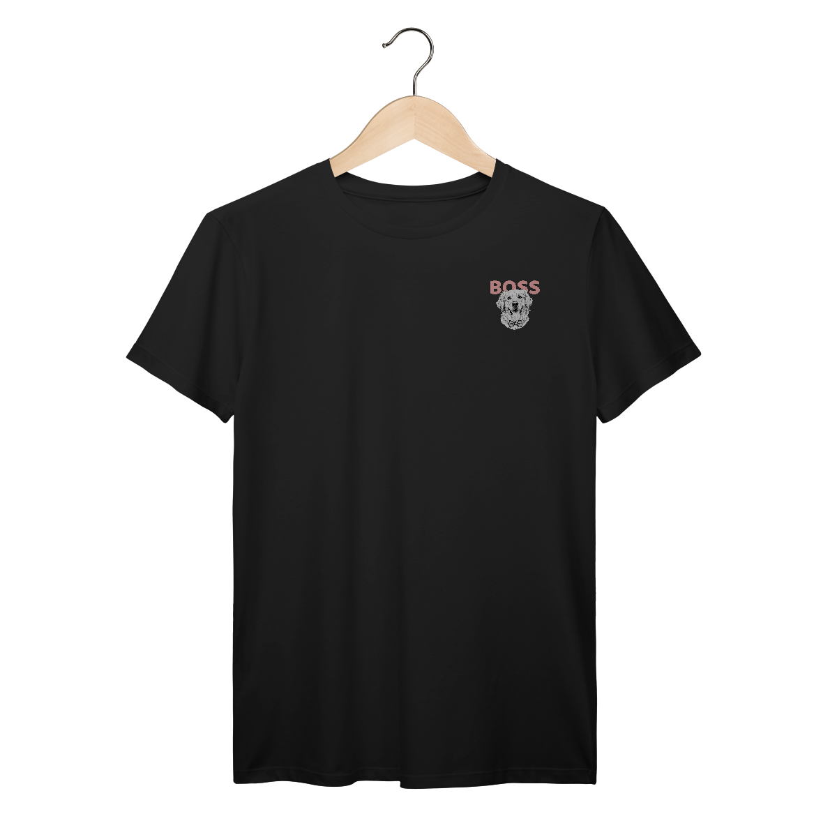 Nome do produto: T-Shirt Prime Golden Boss – Golden Retriever Estiloso