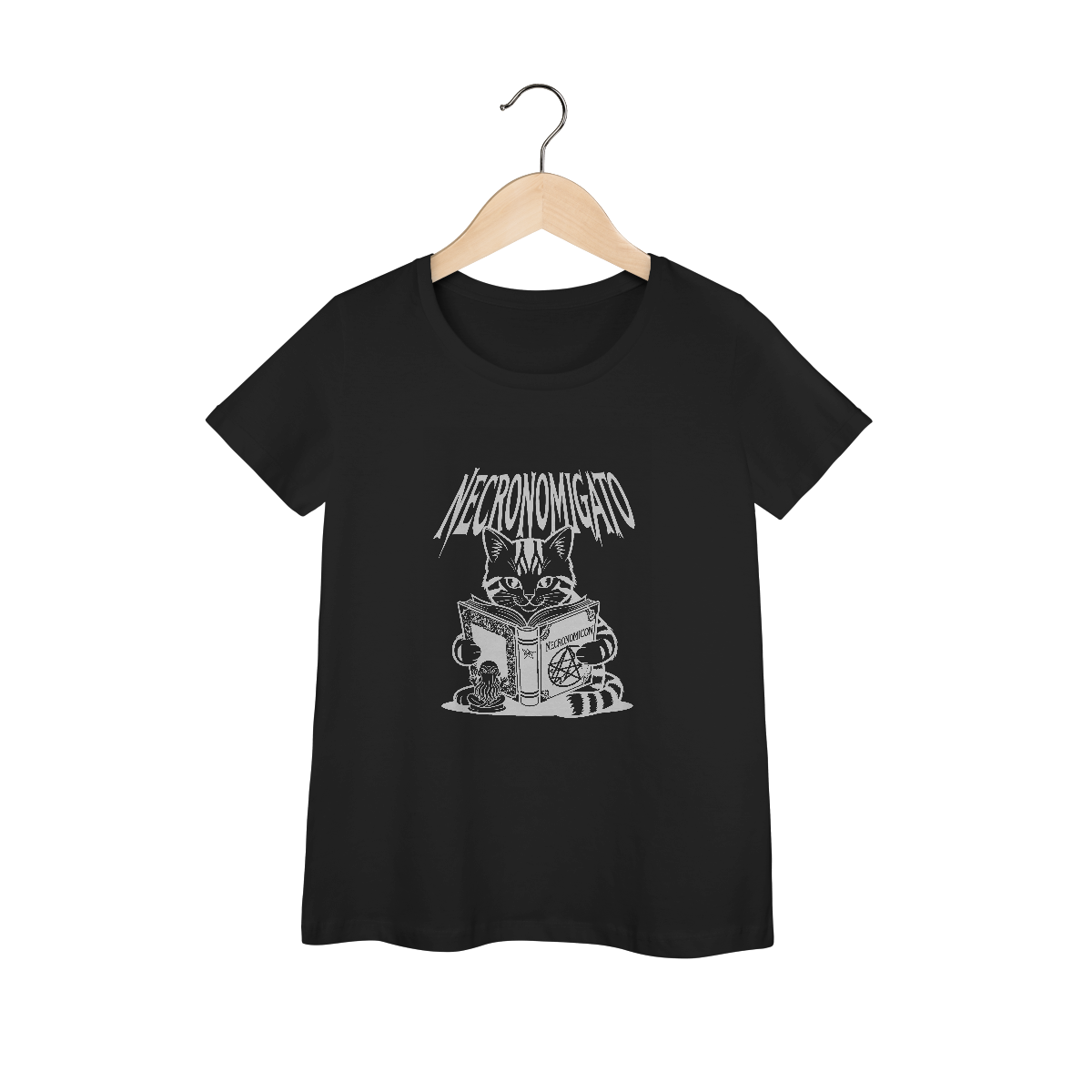 Nome do produto: Camiseta Feminina Baby Look Prime - Necronomigato