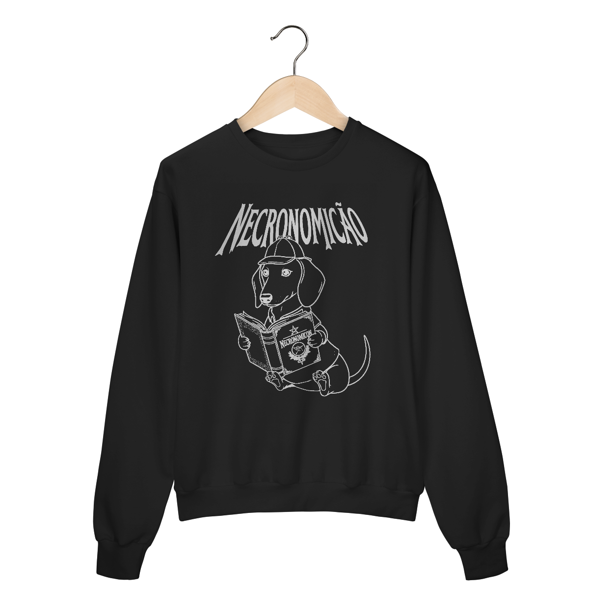 Nome do produto:  Moletom Clássico - Necronomicão 