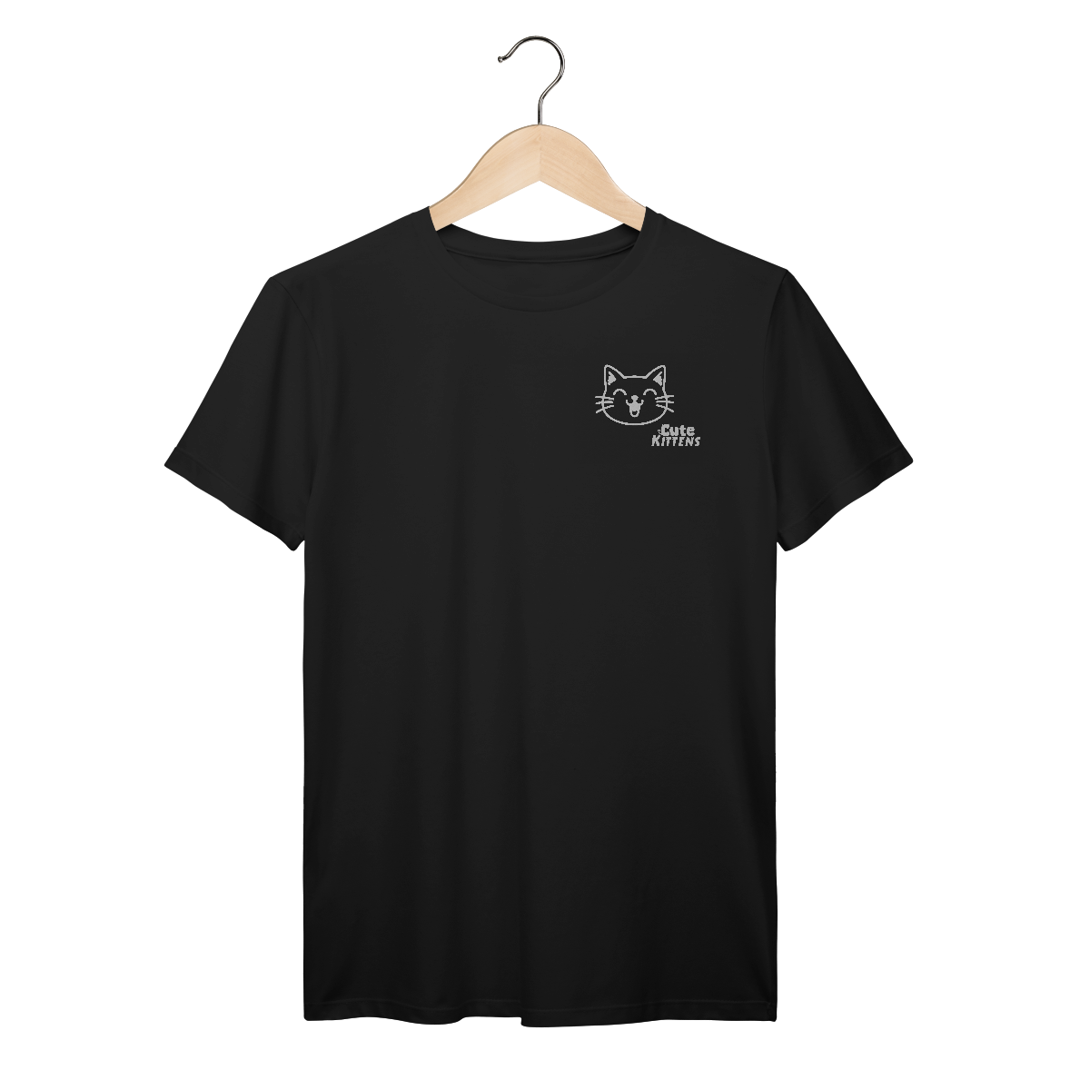 Nome do produto: Camiseta Unissex Gato Cute Kittens - Minimalista
