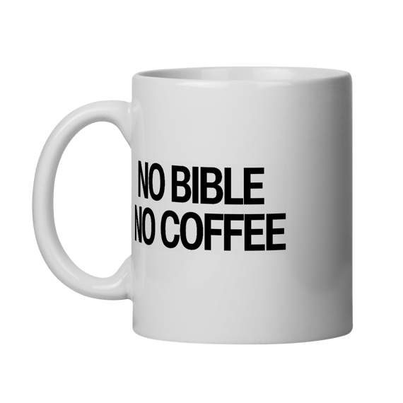 Caneca - NO BIBLE NO COFFEE