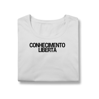 Nome do produto Babylook - CONHECIMENTO LIBERTA 