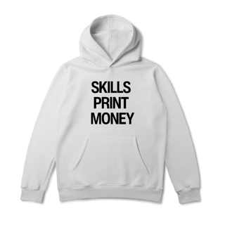 Nome do produto Moletom - SKILLS PRINT MONEY 