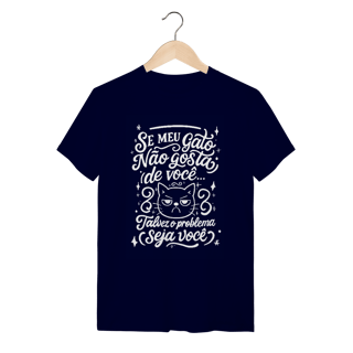 Nome do produtoCamiseta Humor Gato 