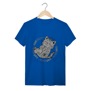 Nome do produtoCamiseta Gato Católico | Catmosfera