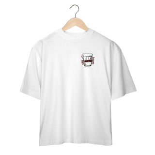 Camiseta Oversized com Estampa 
