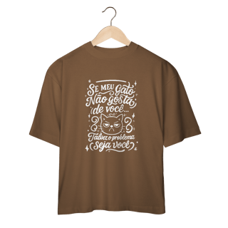 Nome do produtoCamiseta Humor Gato 