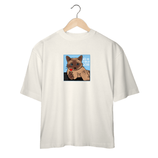 Nome do produtoCamiseta Oversized Gato 