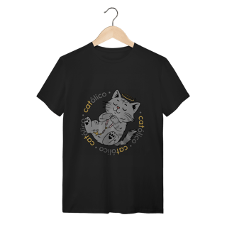 Nome do produtoCamiseta Gato Católico | Catmosfera