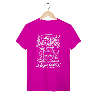 Nome do produtoCamiseta Humor Gato 