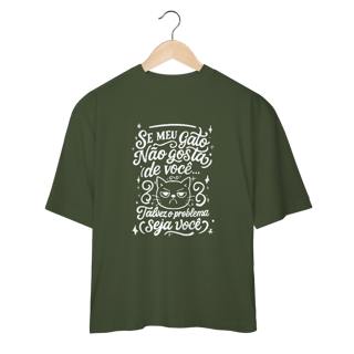 Nome do produtoCamiseta Humor Gato 