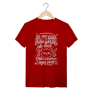 Nome do produtoCamiseta Humor Gato 