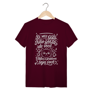 Nome do produtoCamiseta Humor Gato 