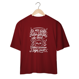 Nome do produtoCamiseta Humor Gato 