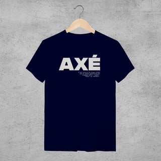 Nome do produto Camiseta - Axé