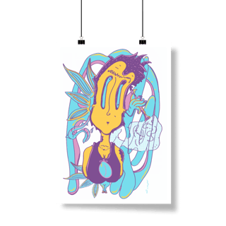 Nome do produto Frida Frita - Poster