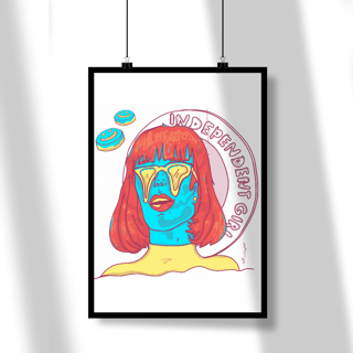 Nome do produto Girl Independent - Poster