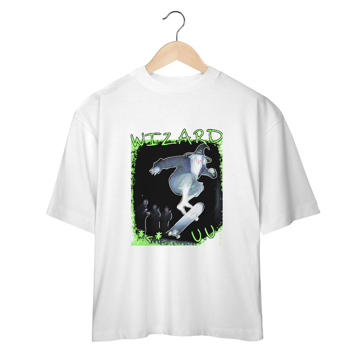 Nome do produto: Wizard - Camiseta Oversized