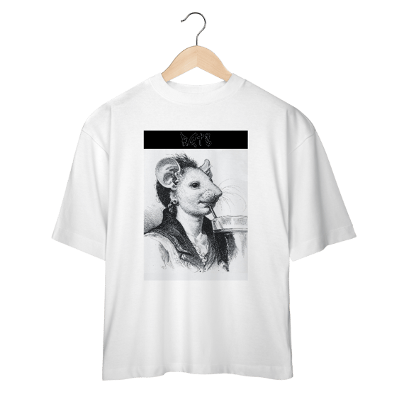 Rats Woman 04 - Camiseta Oversized