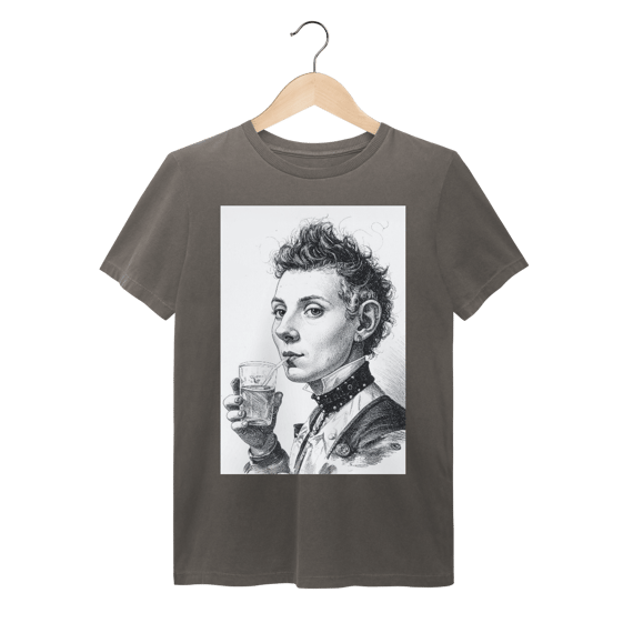 Woman Drink - Tshirt Estonada