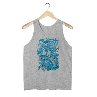 Nome do produto Aramado Azul - Regata Masculina