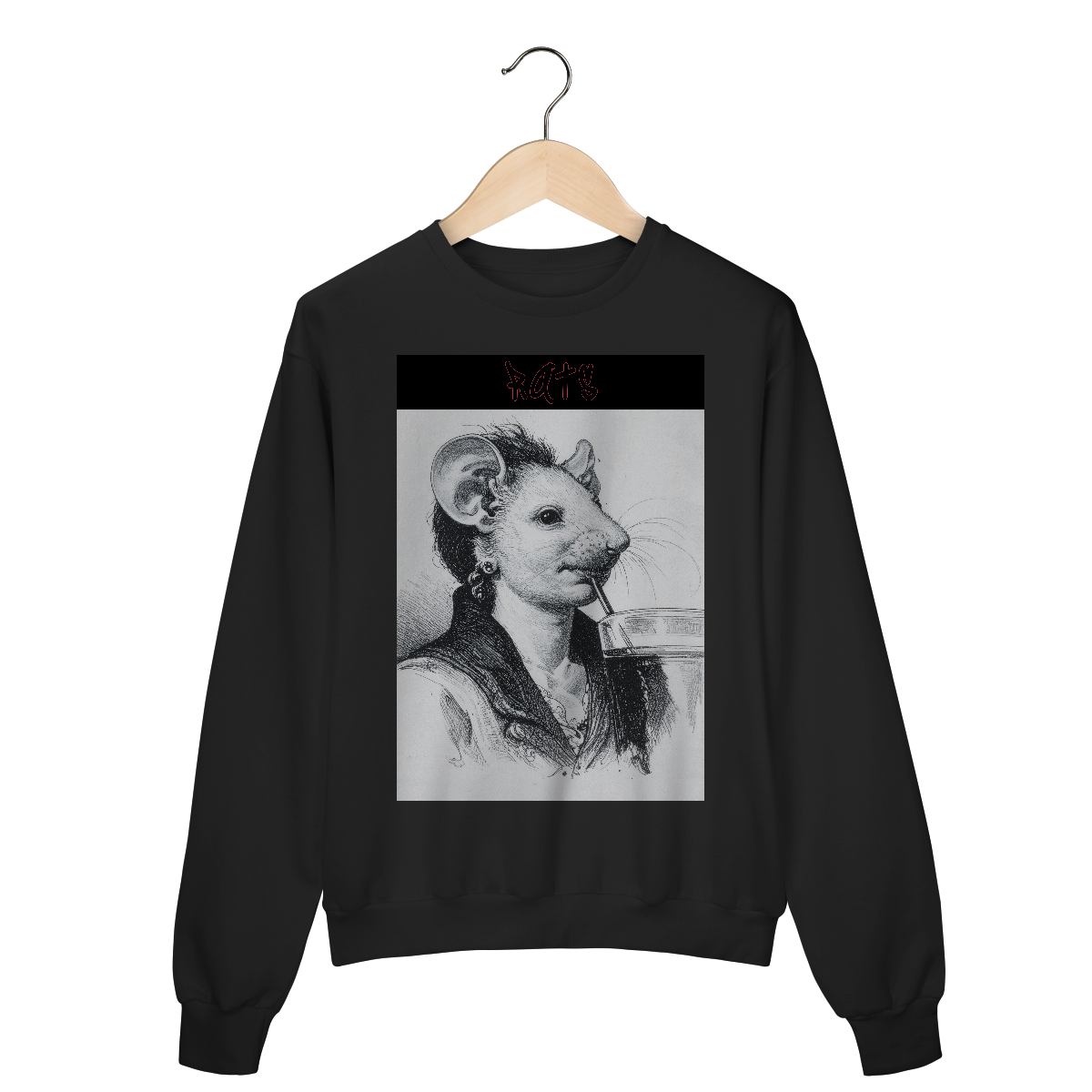 Nome do produto: Woman Rats - Moletom Fechado