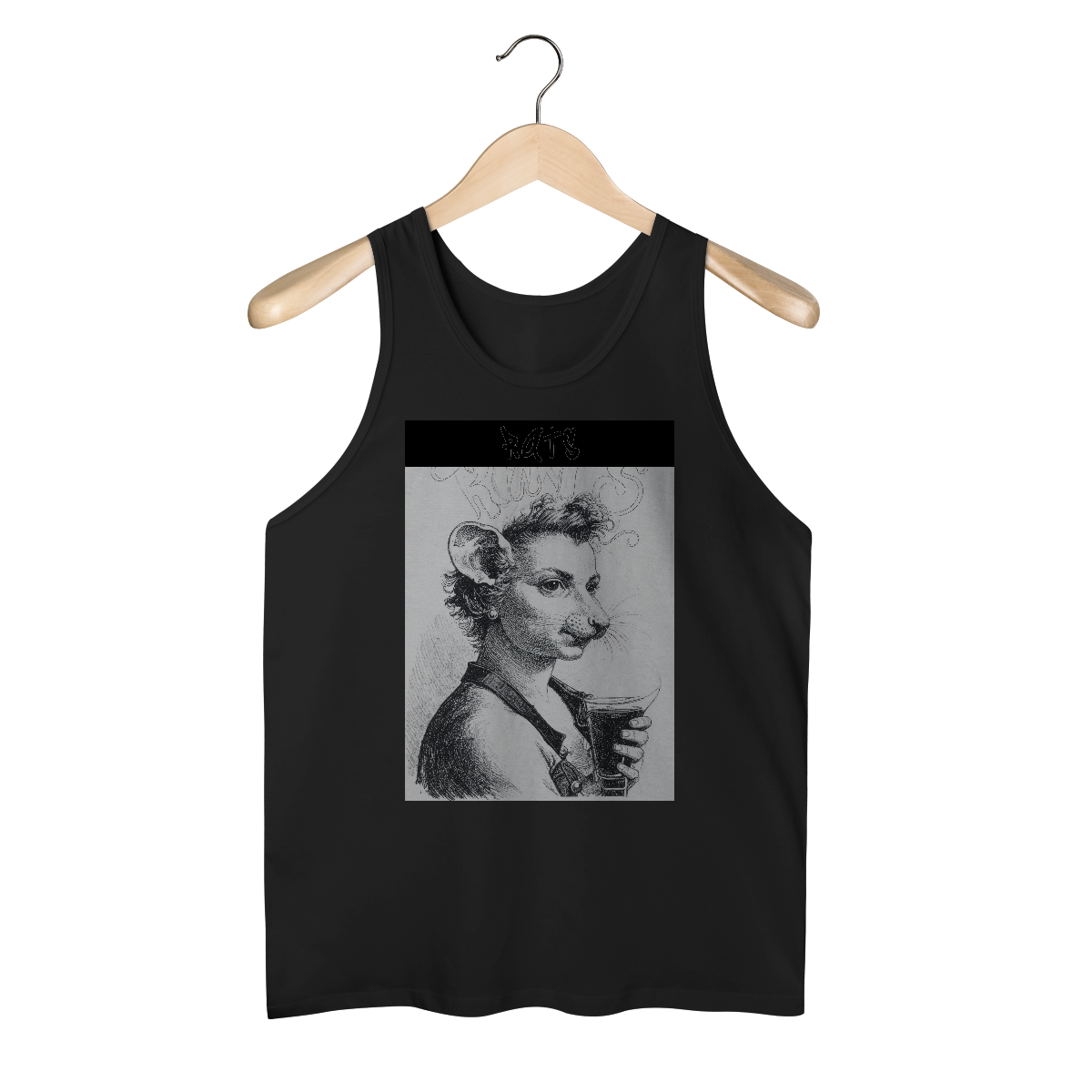 Nome do produto: Rats Drink 02 - Regata Masculina