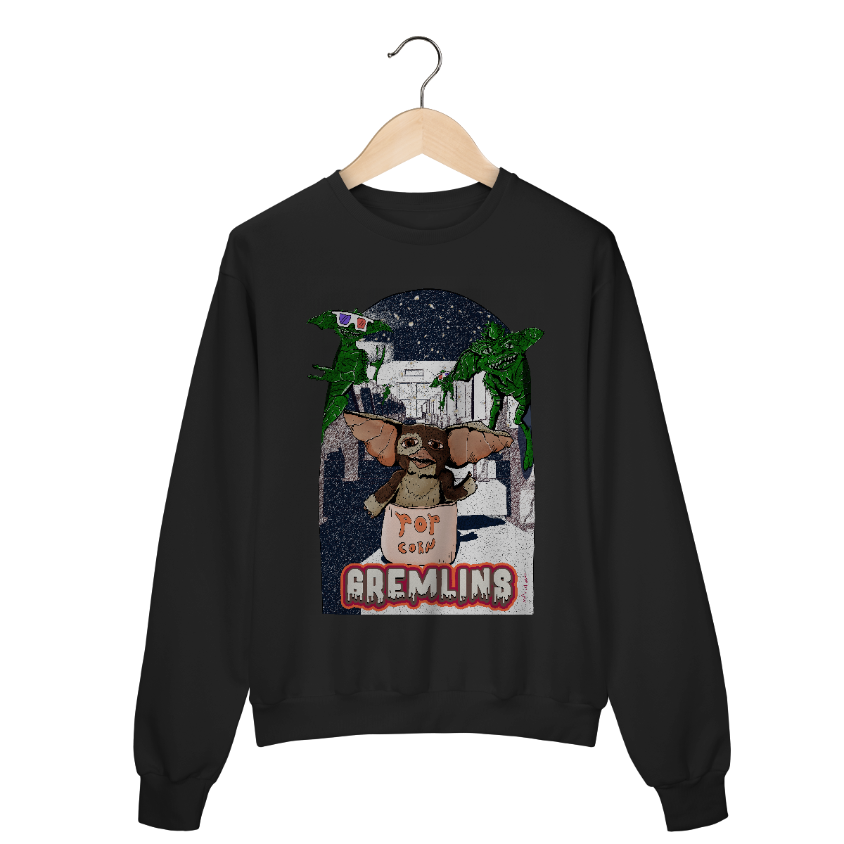 Nome do produto: Gremlins - Moletom Fechado