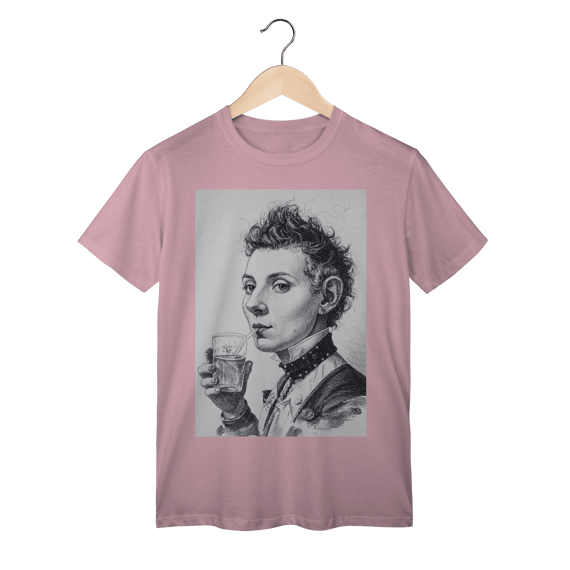 Woman Drink - Tshirt