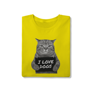 Nome do produto Camisa T-Shirt Quality I Love Dogs