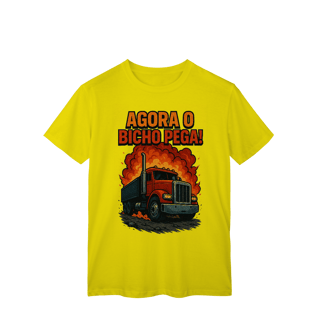 Nome do produto Camisa T-Shirt Classic Agora o Bicho Pega