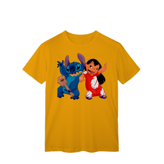Nome do produto Camisa T-Shirt Classic Lilo e stitch Music