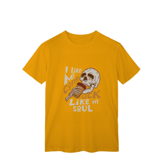 Nome do produto Camisa T-Shirt Classic I Like My Coffee Black Like My Soul