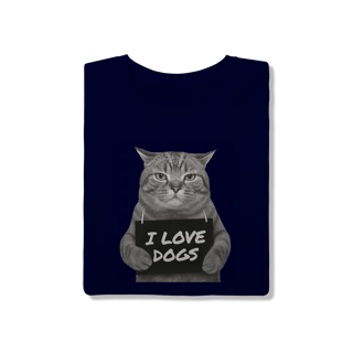 Nome do produto Camisa T-Shirt Quality I Love Dogs
