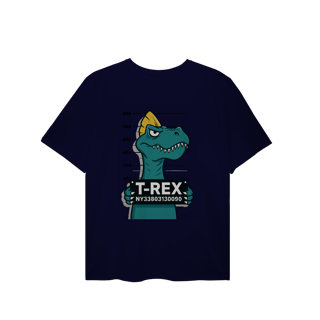 Nome do produto Camisa T-Shirt Plus Size T-Rex Fora da Lei 