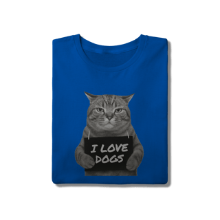Nome do produto Camisa T-Shirt Quality I Love Dogs