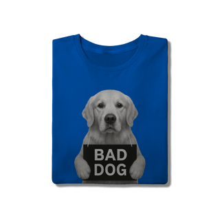 Nome do produto Camisa T-Shirt Quality Bad Dog